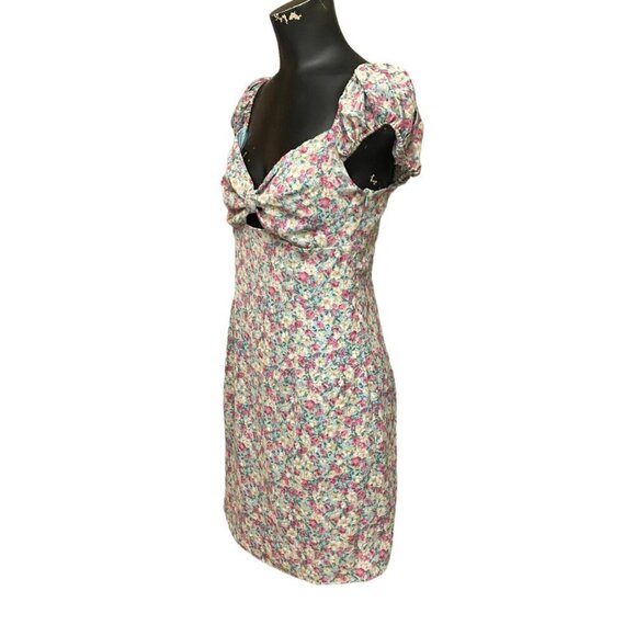 NEW ASTR Floral Print Sheath Dress Size Medium - Picture 3 of 6